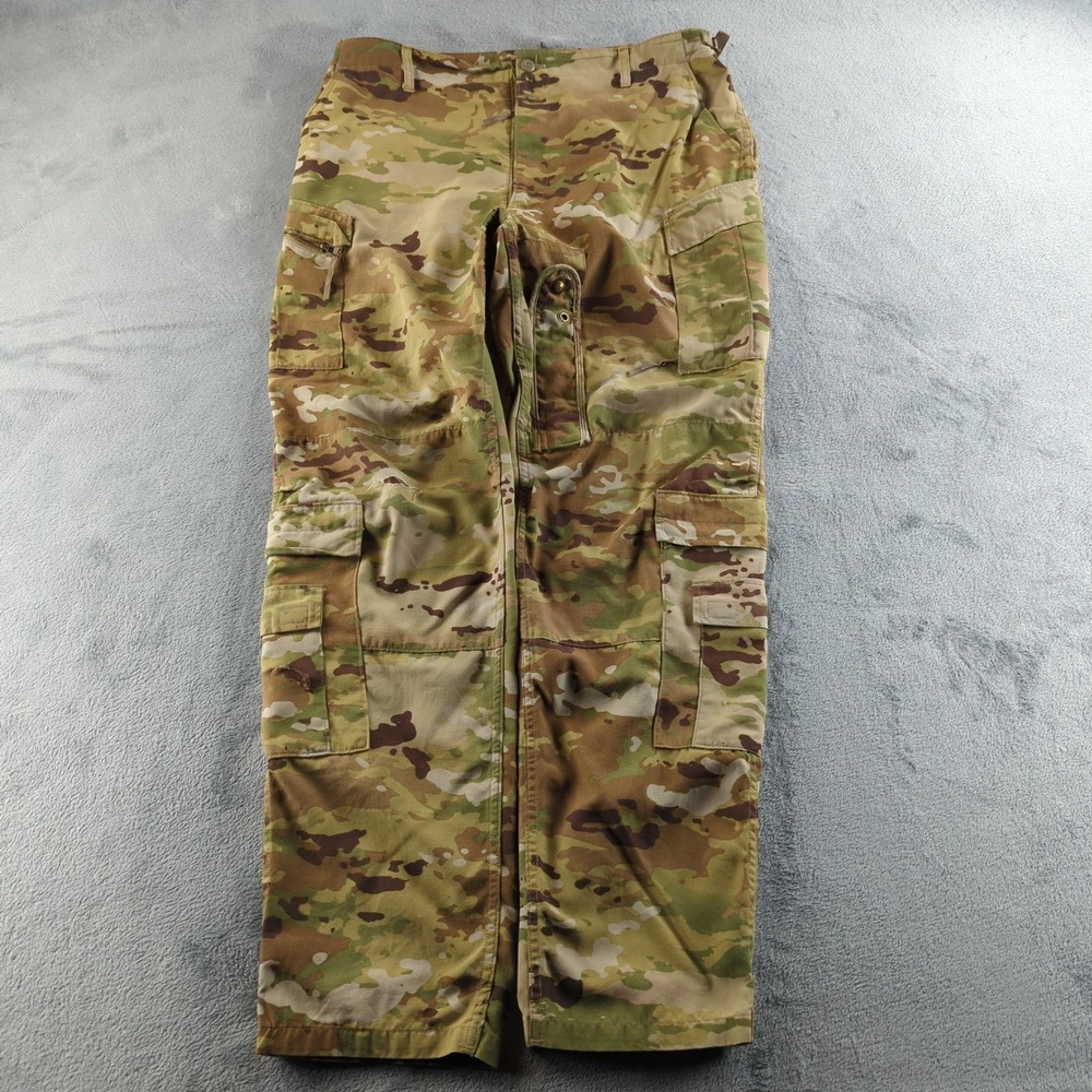 US Military Pants Mens XL Long OCP Scorpion Camo Aircrew Combat A2CU FR Trousers